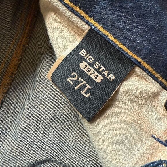 Big Star Hazel Boot Curvy Fit Jeans 27 Long Dark Wash - Picture 6 of 12